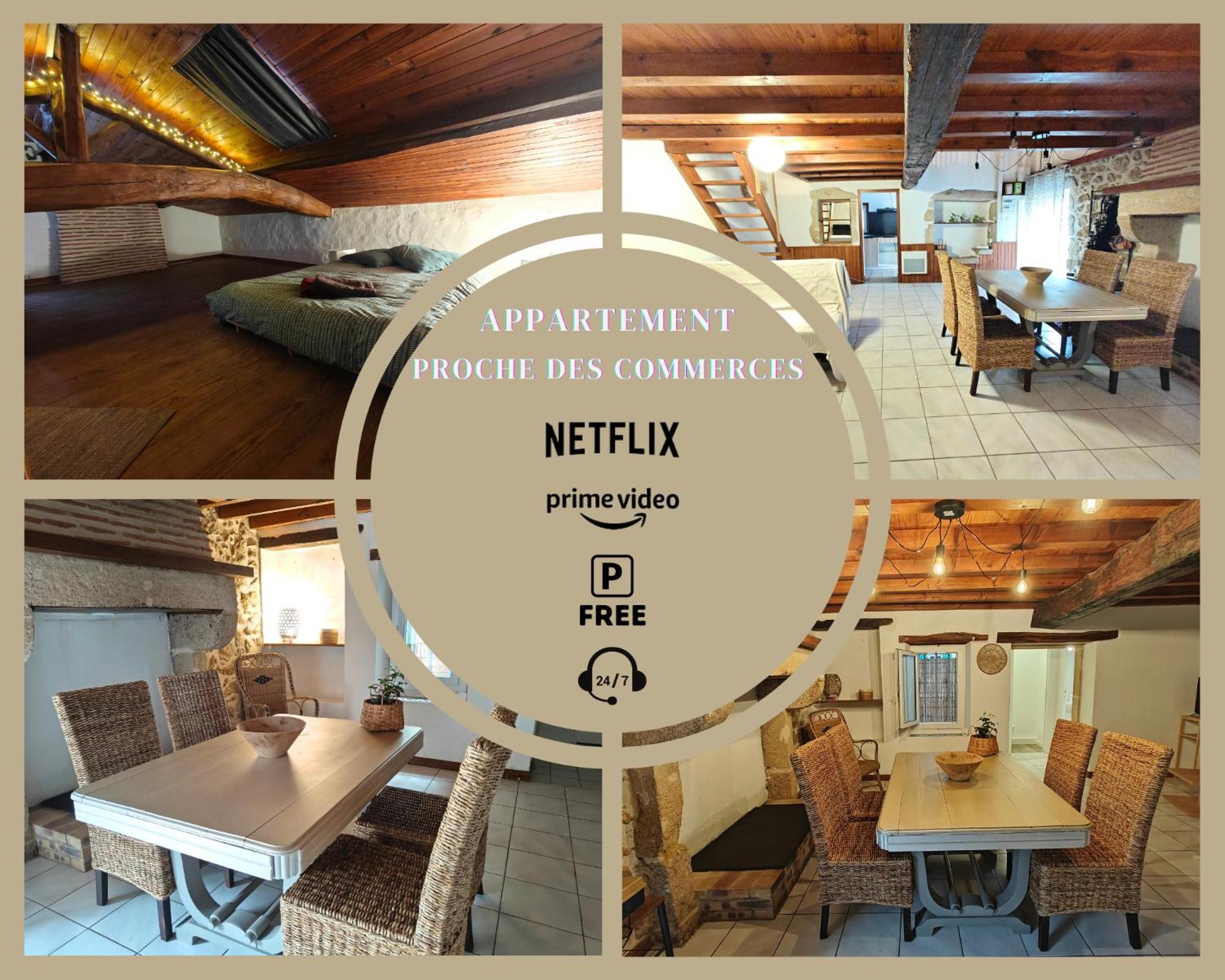 Logement Entier Style Chalet - 1 A 5 Pers - Langon  Luaran gambar
